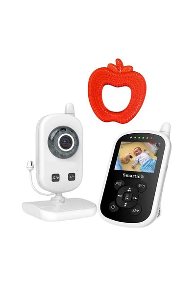 SMARTIC Baby Monitor Video pentru bebelusi Smartic® - UU24, Display LCD 2.4 inch, Night Vision Automat