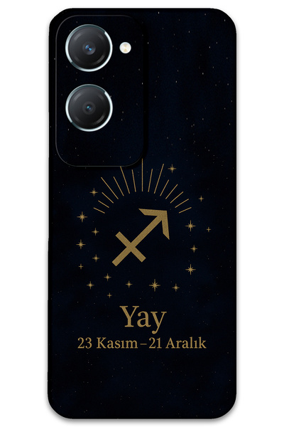Gramaphone Vivo Y18 Compatible Sagittarius Pattern Phone Case + Screen Protec...