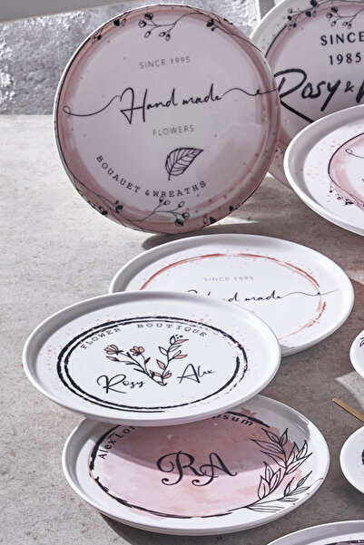 Fecra Rosy 19 Parça Sunum ve Servis Seti