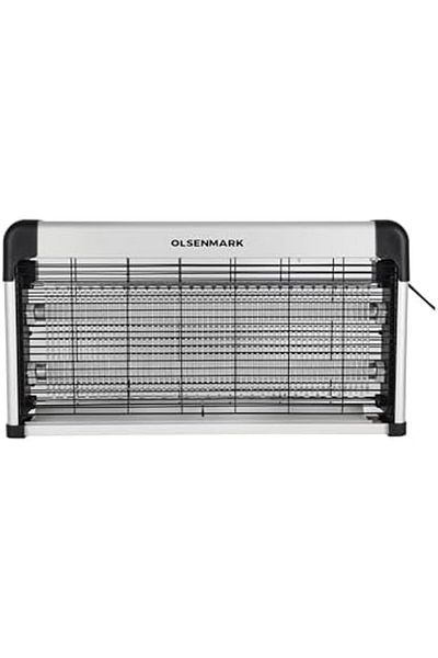 Olsenmark 30W Fly & Insect Killer - Powerful Fly Zapper 2x15W UV Light Tube - Electric Bug Zapper, I