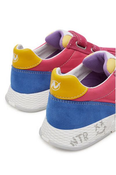 Naturino Girls Sneakers pink NATURINO-2018225 05 JESKO 2 VL SUEDE BRIGHT FUCHSI D