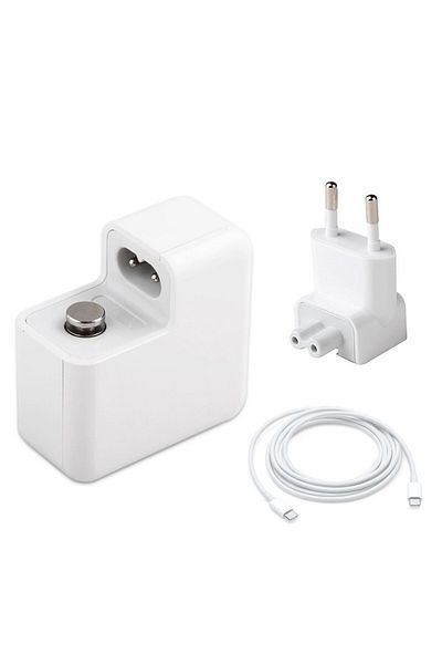 nelbo Laptop charger for Apple MacBook MF855B, 61W, with USB-C plug