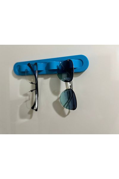 Safemarket Glasses Holder-Organizer - Wall-Cabinet-Desk Mount Suitable