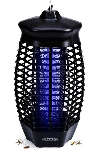 KRYPTON 6W Bug Killer, Fly & Insect Killer, Black, KNBK5111