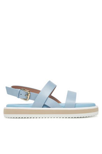 Pollini Sandale damă albastre POLLINI-SA16483G0MTC0712 SAN.LOD.GOMMA30 VITELLO SKY