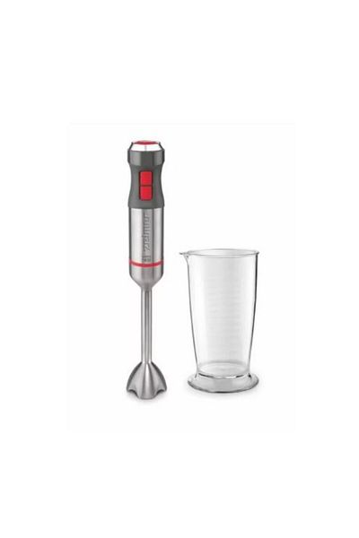 Zelmer Vertical Blender Zhb4650, 1400w, Turbo, 4 Blades, Speed Control, Gray/stainless Steel