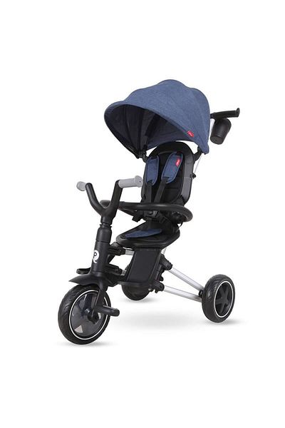 QPLAY Tricicletă ultra-flexibilă Qplay Nova albastru închis