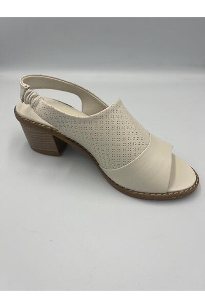 Mammamia Women's Leather Heel Sandals