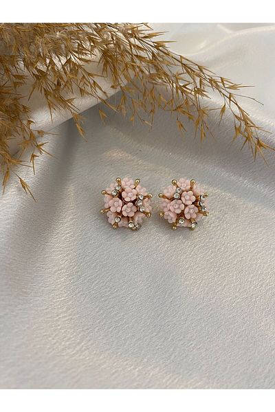 BİJUTERİX Flower Earrings