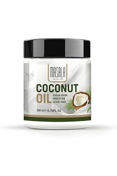 NETWORK ART Coconut Oil 200 ml - Cold Pressed (Coconut Oil - Cold Pressed)