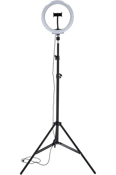 Olsenmark 10 Inch Selfie Ring Light with Tripod Stand