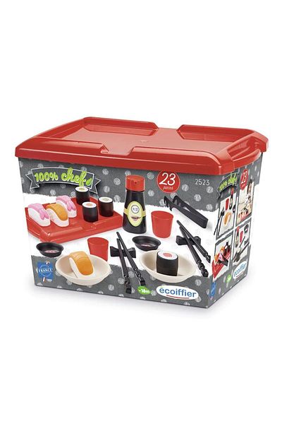 ECOİFFİER Ecoiffier Sushi Box Play Kitchen Set 29 x 19 x 19.5 cm