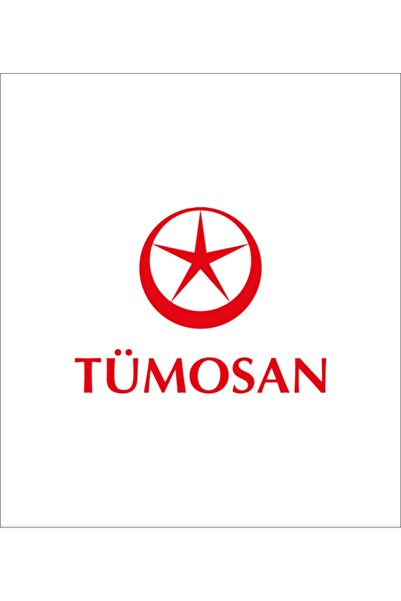 ÖZGÜL REKLAM Tümosan Logo Sticker / Traktör Sticker 40x30 cm