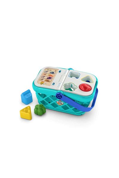 Hape Hape Shopping Cart with Sorting Shapes and Sounds