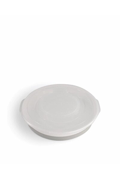 Twistshake White Covered Baby Kids Plate (6+ Months)