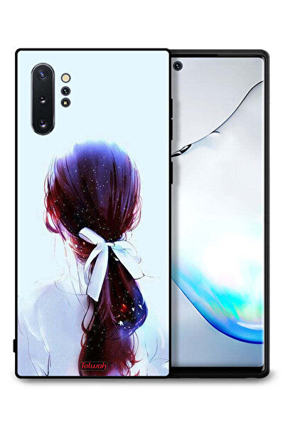 Tolwak غطاء حماية لهاتف سامسونج جالكسي نوت 10 بلس بتصميم ربطة شعر مع رباط شعر...