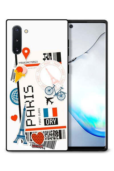 Tolwak غطاء حماية لهاتف سامسونج جالكسي نوت 10 - ملصق باريس