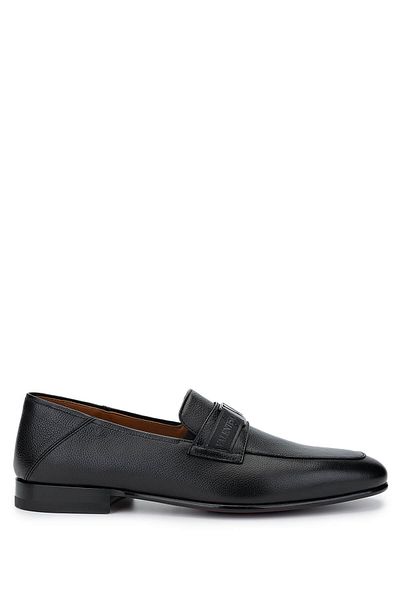 Valentino Men's Genuine Leather Black Classic Shoes