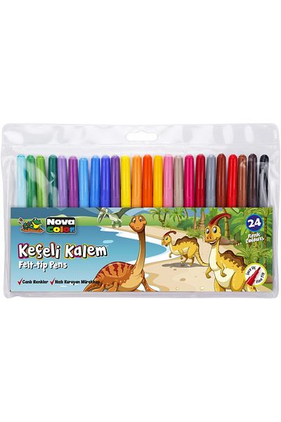 Nova Color Carioca set 24 colors, NOVA COLOR, NC-621