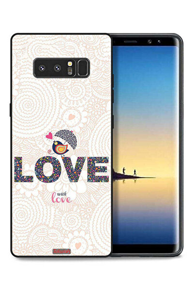 Tolwak غطاء حماية لهاتف سامسونج جالكسي نوت 8 - حب مع الحب