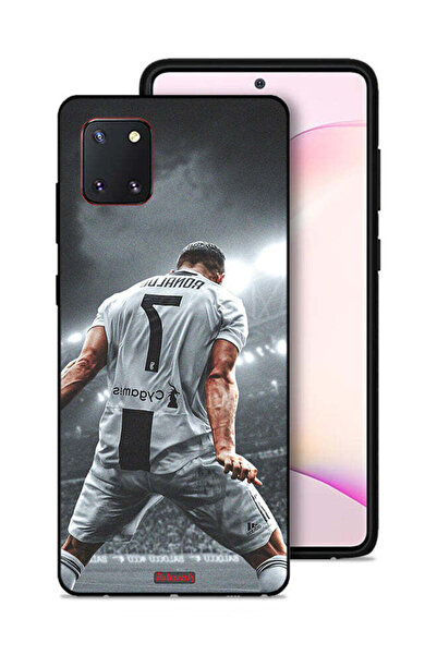 Tolwak غطاء حماية لهاتف سامسونج جالكسي نوت 10 لايت بطبعة احتفال كريستيانو رون...