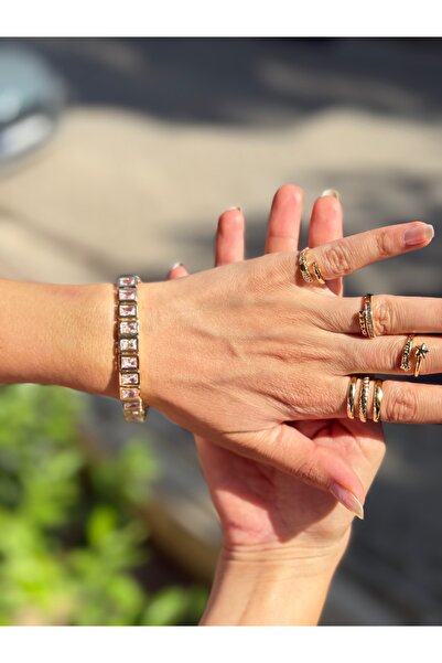 LinaSoul 14K VİP yıldız detaylı tasarım yüzük