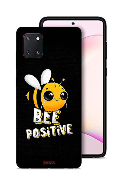 Tolwak غطاء حماية لهاتف سامسونج جالكسي نوت 10 لايت - Bee Positive