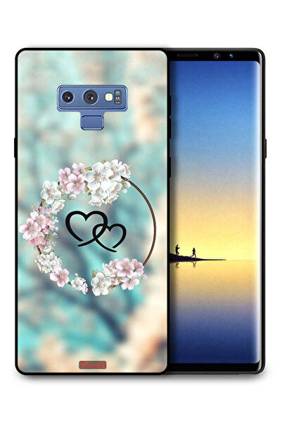 Tolwak غطاء حماية لهاتف سامسونج جالكسي نوت 9 بتصميم قلوب في فن الخاتم