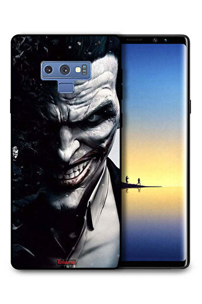 Tolwak غطاء حماية لهاتف سامسونج جالكسي نوت 9 بتصميم نصف وجه الجوكر