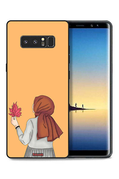 Tolwak غطاء حماية لهاتف سامسونج جالكسي نوت 8 يحمل ورقة شجر