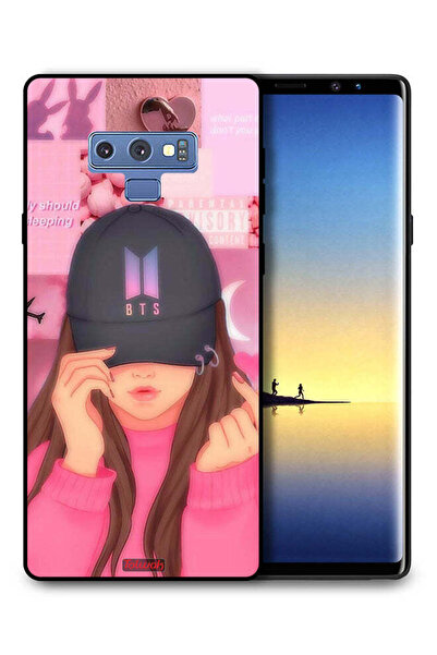 Tolwak غطاء حماية لهاتف سامسونج جالكسي نوت 9 بتصميم فتاة صغيرة