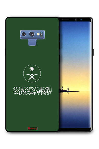 Tolwak غطاء حماية لهاتف سامسونج جالكسي نوت 9، تصميم فن متجه لعلامة المملكة ال...