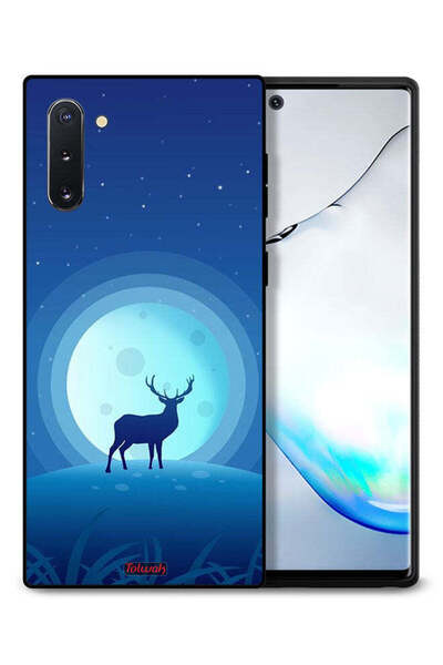 Tolwak غطاء حماية لهاتف سامسونج جالكسي نوت 10 بتصميم غزال