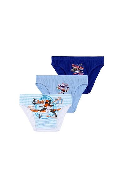 Disney Set of 3 pairs of printed boxer shorts for boys, with Superwings, made of cotton, NH3007