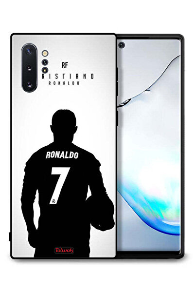 Tolwak غطاء حماية لهاتف سامسونج جالكسي نوت 10 بلس بقناع كريستيانو رونالدو