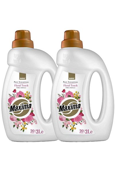 Sano Sano Maxima Floral Touch Μαλακτικό Πλυντηρίου, 2 λίτρα x 2