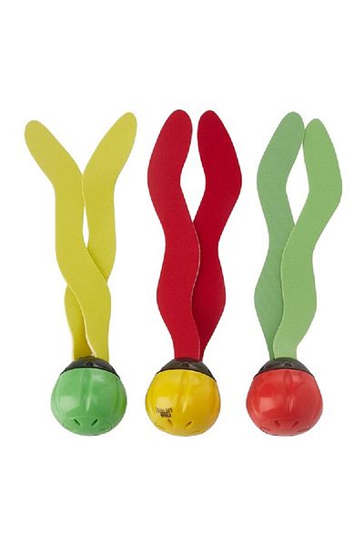 Intex Diving Pool Underwater Small Fun Ball Toy Set for Kids Multicolor