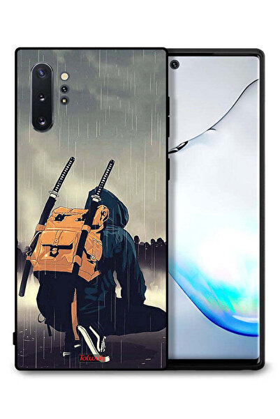 Tolwak غطاء حماية لهاتف سامسونج جالكسي نوت 10 بلس بتصميم سيف ساموراي رقمي