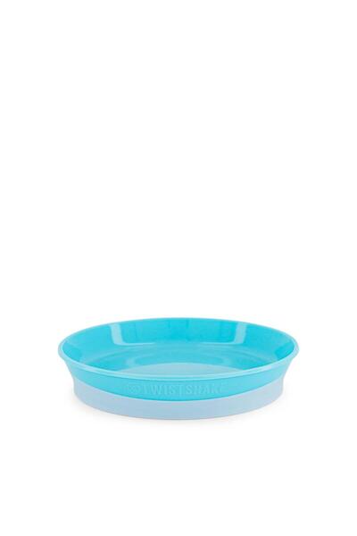 Twistshake Blue Covered Baby Kids Plate (6+ Months)