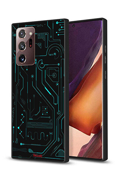 Tolwak غطاء حماية لهاتف سامسونج جالكسي نوت 20 ألترا، دوائر فنية رقمية، بساطة،...