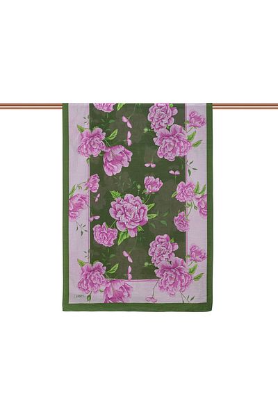 ipekevi Pine Scented Peony Shawl