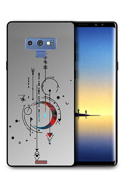 Tolwak غطاء حماية لهاتف سامسونج جالكسي نوت 9 بنقشة فنية للقمر والسهام