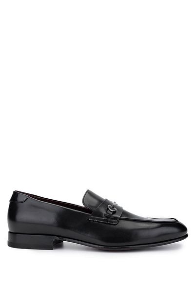 Valentino Men's Genuine Leather Black Classic Shoes