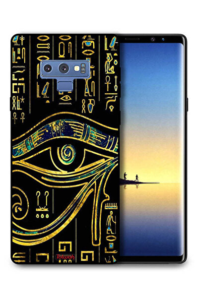 Tolwak غطاء حماية لهاتف سامسونج جالكسي نوت 9 بتصميم عين فنية