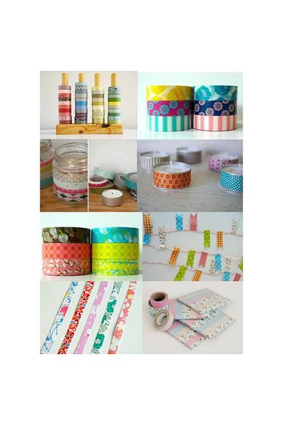 daço Printed Adhesive Tape DACO, Pattern Stick Me Pretty, 1.5cm x 5m, 3 Pieces/Set, Multicolor