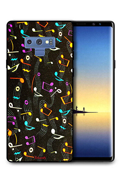 Tolwak غطاء حماية لهاتف سامسونج جالكسي نوت 9 بنمط قماش موسيقي