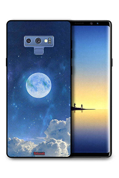 Tolwak غطاء حماية لهاتف سامسونج جالكسي نوت 9 بتصميم غيوم القمر