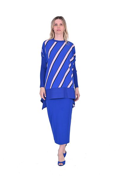 Invee Handkerchief Tunic Indigo