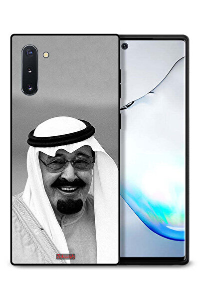 Tolwak غطاء حماية لهاتف سامسونج جالكسي نوت 10 صورة الملك عبدالله مبتسماً