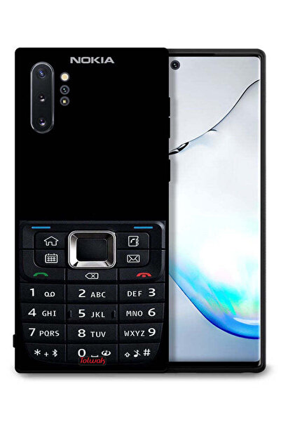 Tolwak غطاء حماية لهاتف سامسونج جالكسي نوت 10 بلس بنمط هاتف قديم